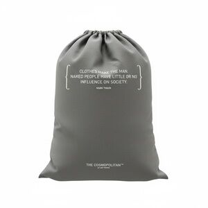 The Cosmopolitan of Las Vegas Gray Travel Laundry Bag